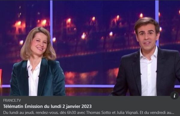L&rsquo;école ETRE EN Ségala passe à TéléMatin (France 2) !