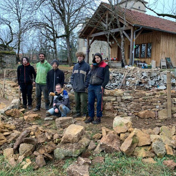 Jour 4 – Mur en pierres sèches