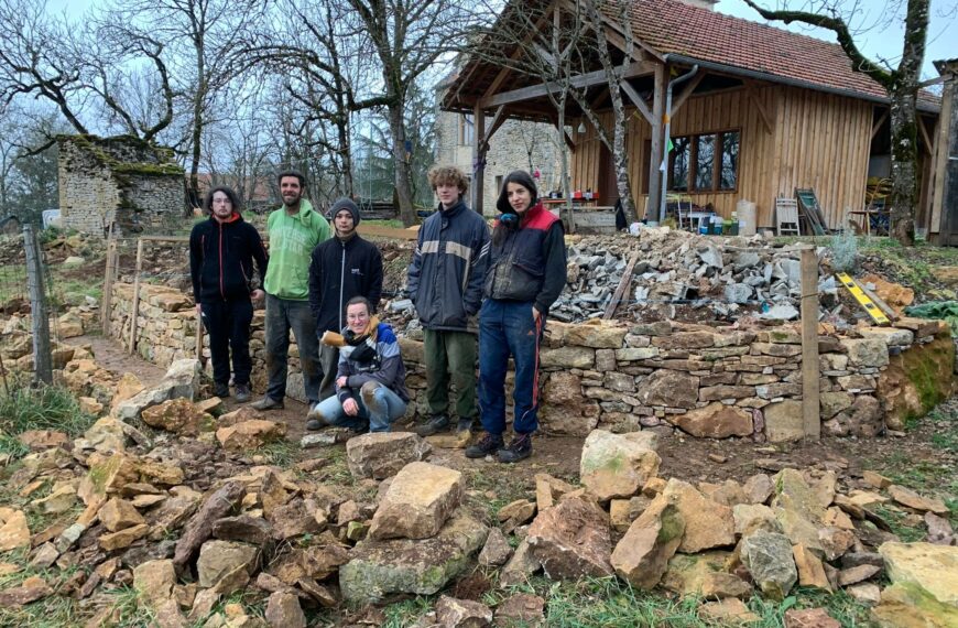 Jour 4 – Mur en pierres sèches