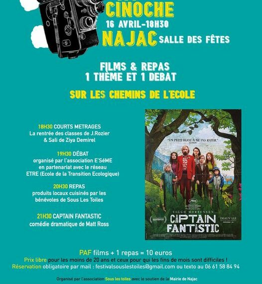 Présentation de l&rsquo;école ETRE en Ségala au Festival sous les étoiles !