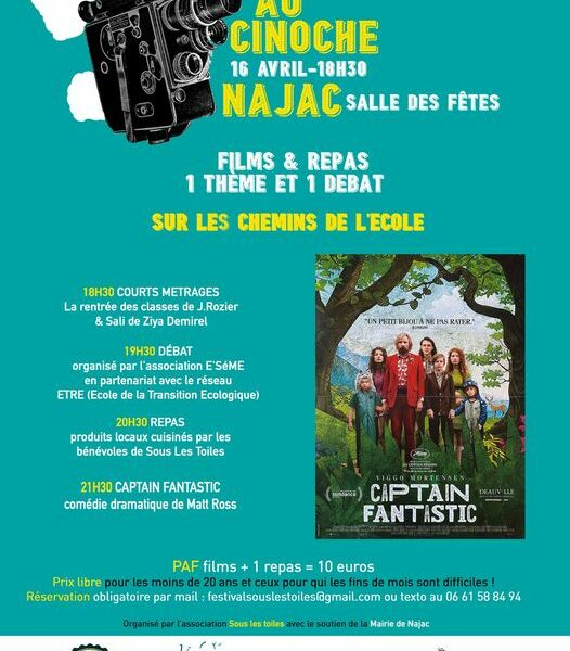 Présentation de l’école ETRE en Ségala au Festival sous les étoiles !