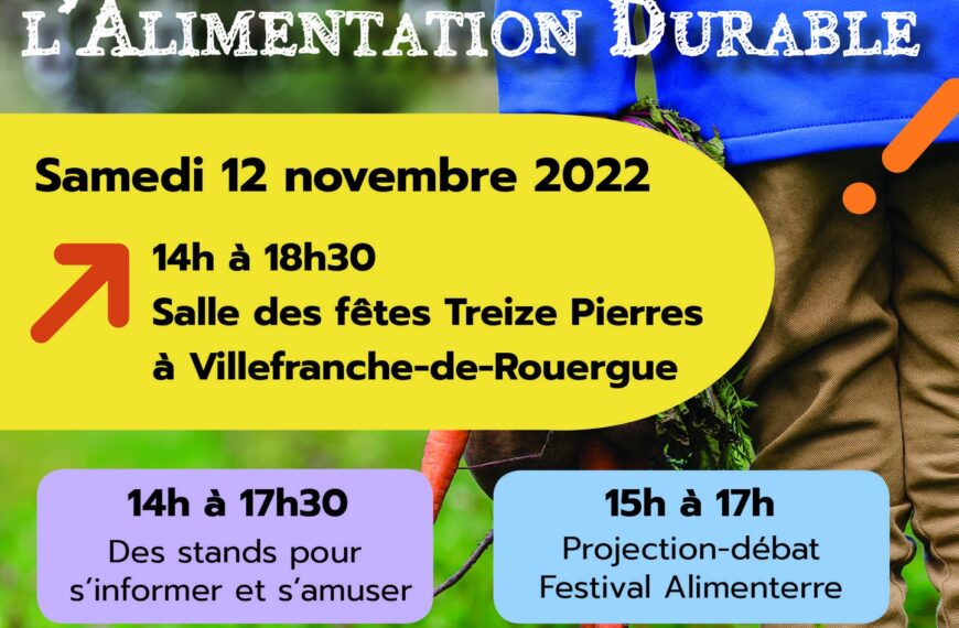 Journée de l&rsquo;Alimentation Durable !