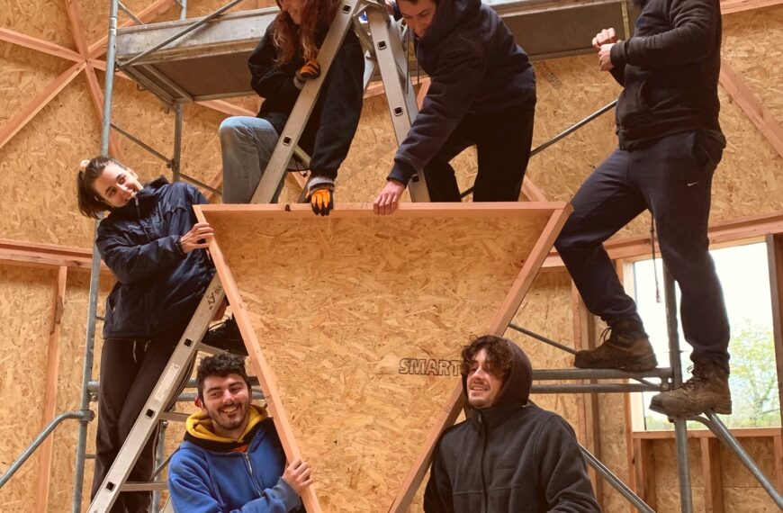 Formation Préqualifiante : Construction d&rsquo;un dôme Géodésique !