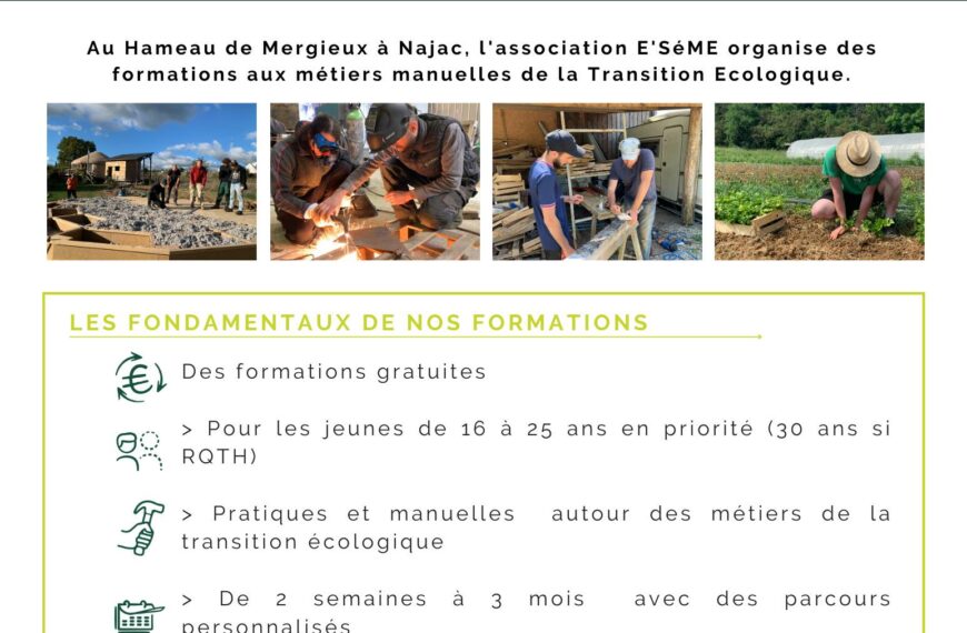 Programme des formations 2023 !