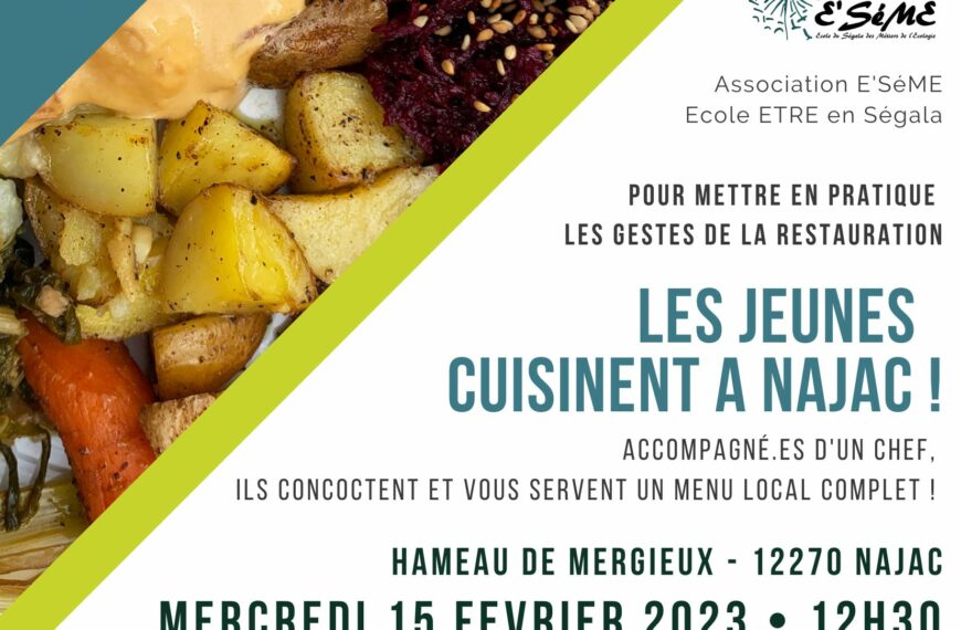 Les Jeunes cuisines à Najac (Mergieux) !