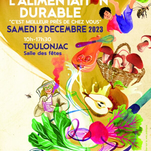 Festival de l’Alimentation Durable organisé par Ouestaveyroncommunauté à Toulonjac