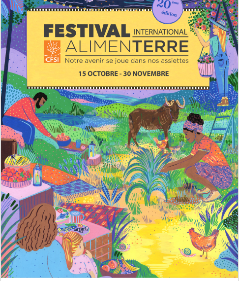 Festival international Alimenterre à Mergieux ! 🗓 🗺