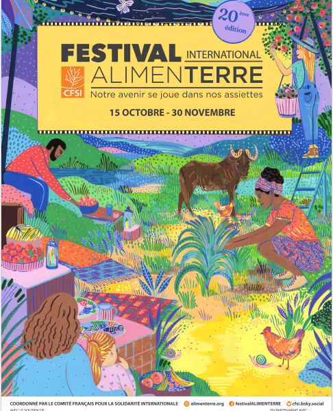 Festival international Alimenterre à Mergieux ! 🗓 🗺